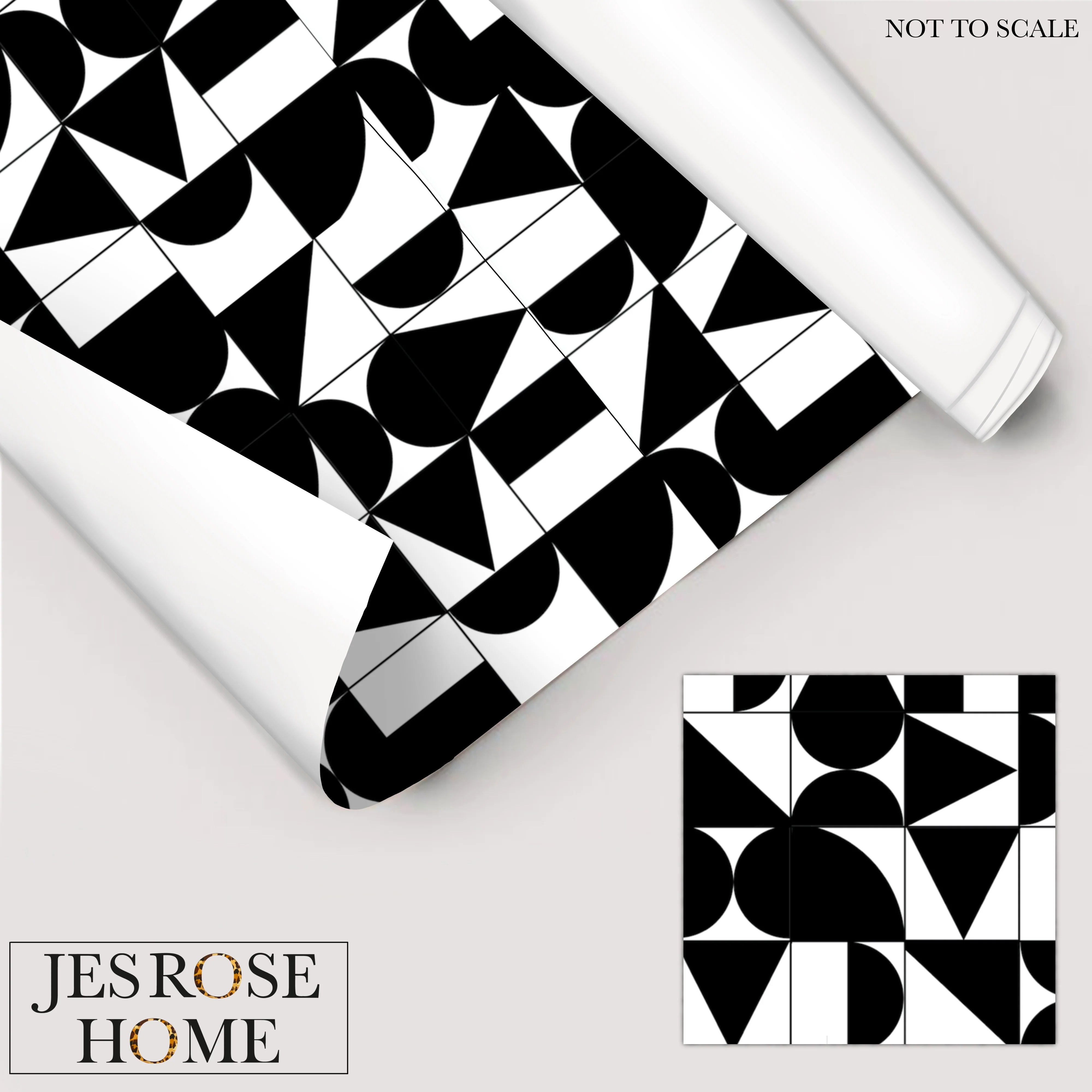 Abstract Geometric - Floor & Wall - Image 6